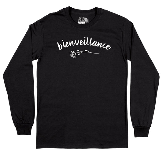 T-Shirt à manches longues | Bienveillance - T-Shirt à manches longues - Petite Gazelle Atelier