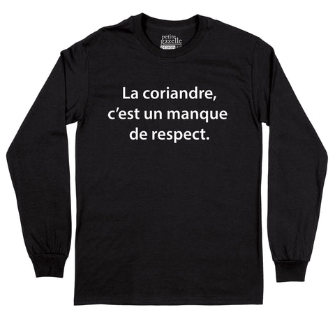 T-Shirt à manches longues | La coriandre