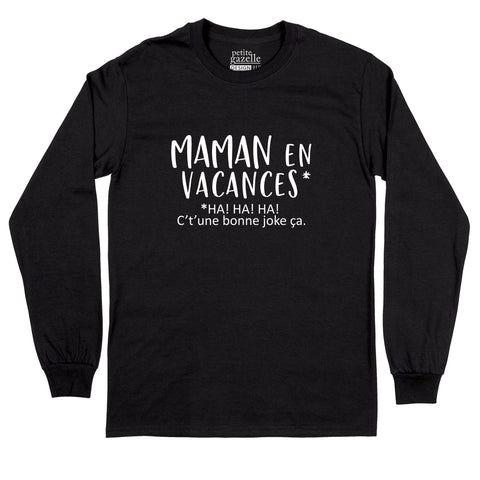 T-Shirt à manches longues | Maman en vacances