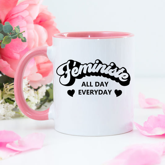 Tasse - Féministe all day everyday