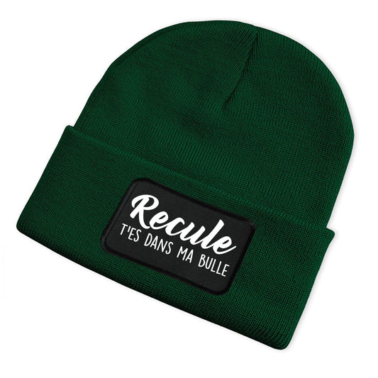 Recule t'es dans ma bulle - Tuque - Petite Gazelle Atelier