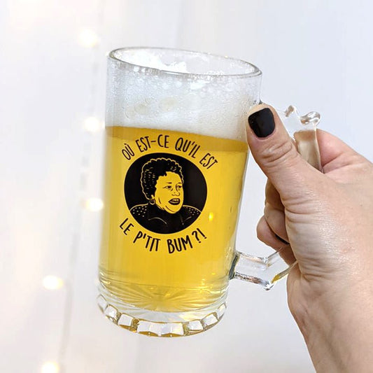 Bock à bière - Le p'tit bum - Tasse - Petite Gazelle Atelier
