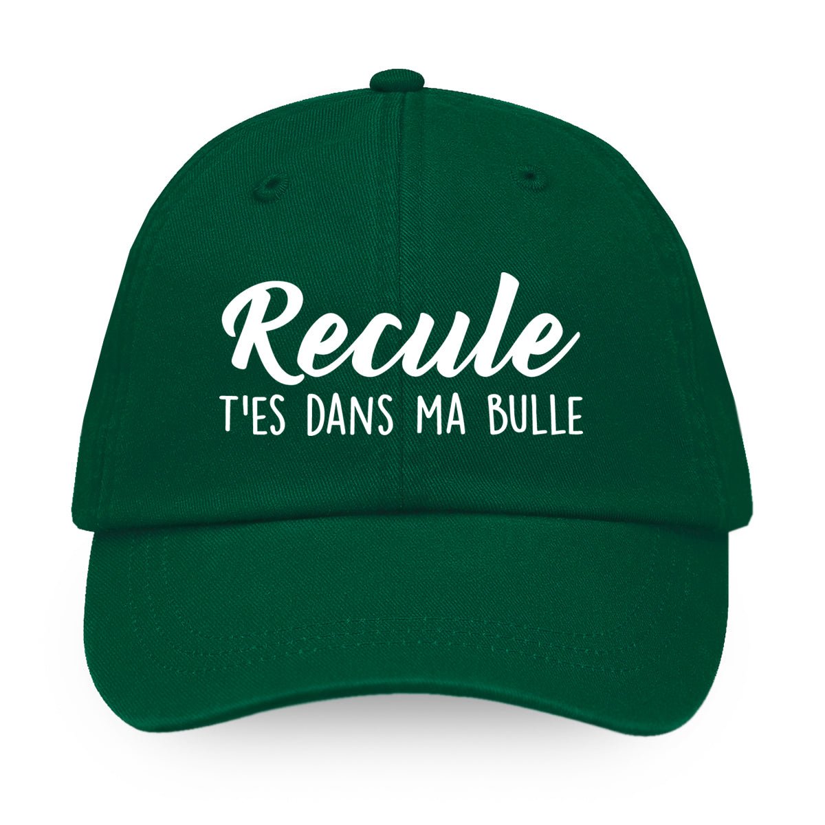 Recule t'es dans ma bulle - Casquette - Petite Gazelle Atelier