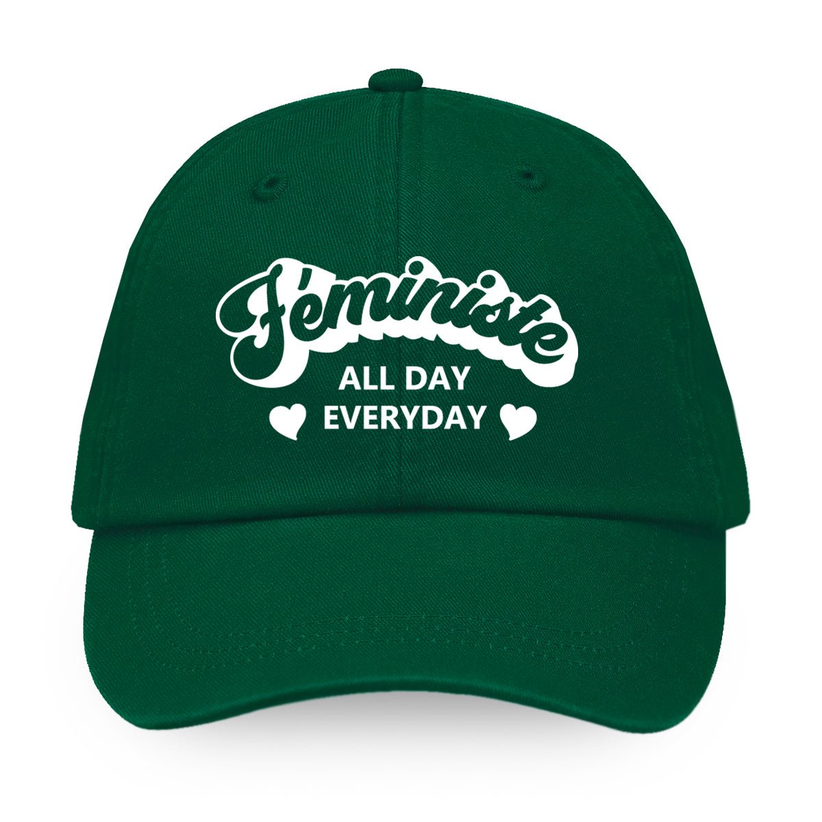 Féministe All Day Everyday - Casquette - Petite Gazelle Atelier