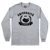 T-Shirt à manches longues | Université des chats