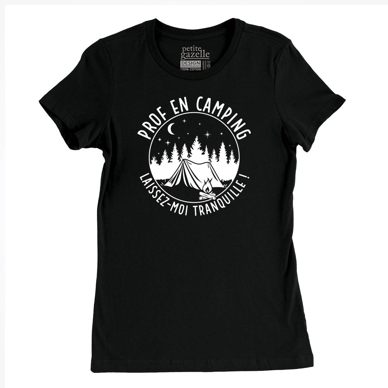 TSHIRT AJUSTÉ | Prof en camping