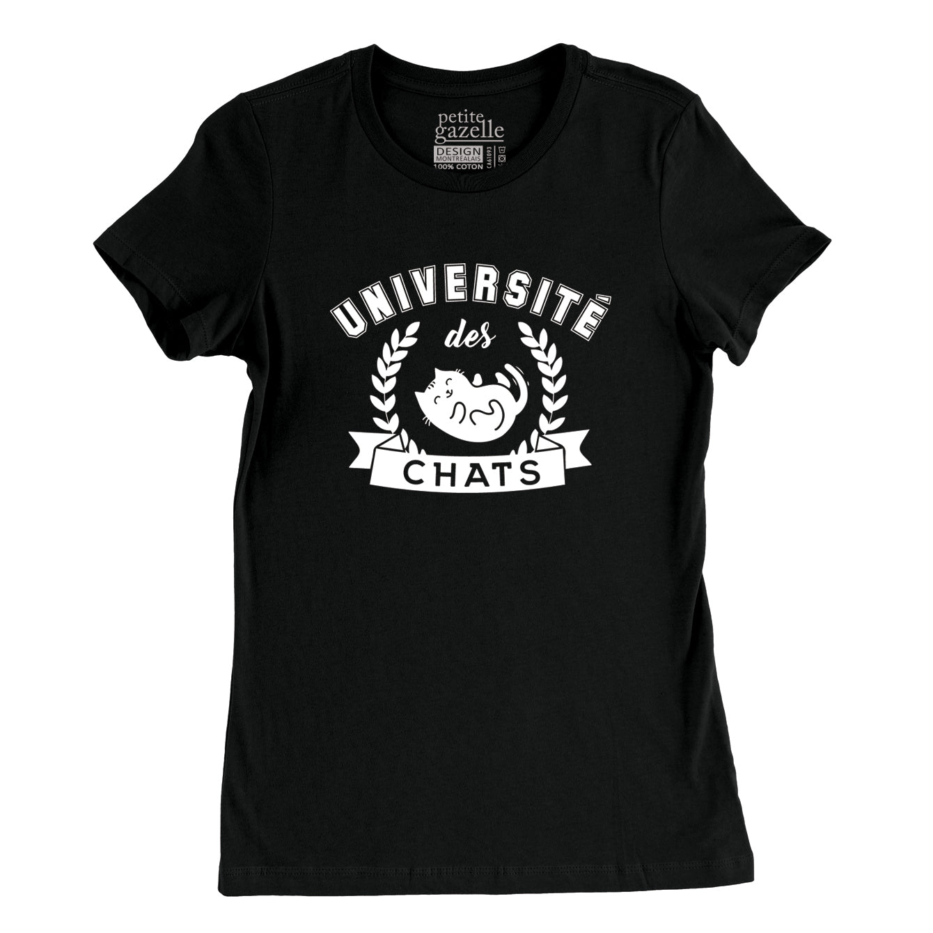 TSHIRT AJUSTÉ | Université des chats