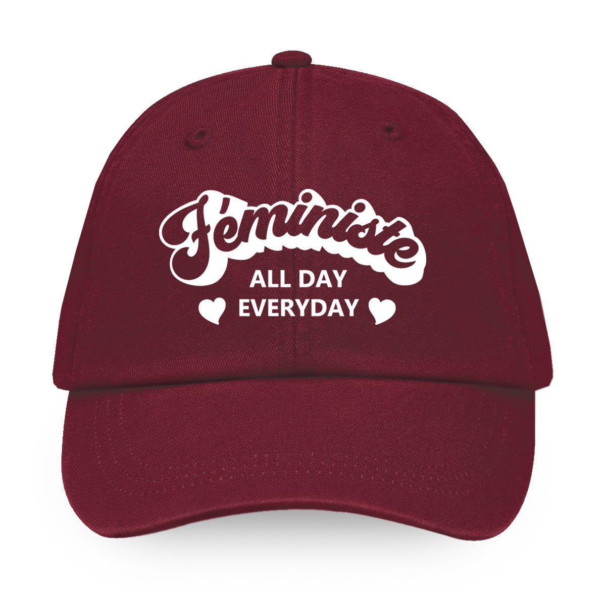 Féministe All Day Everyday - Casquette - Petite Gazelle Atelier