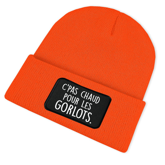 C'pas chaud pour les gorlots. - Tuque - Petite Gazelle Atelier