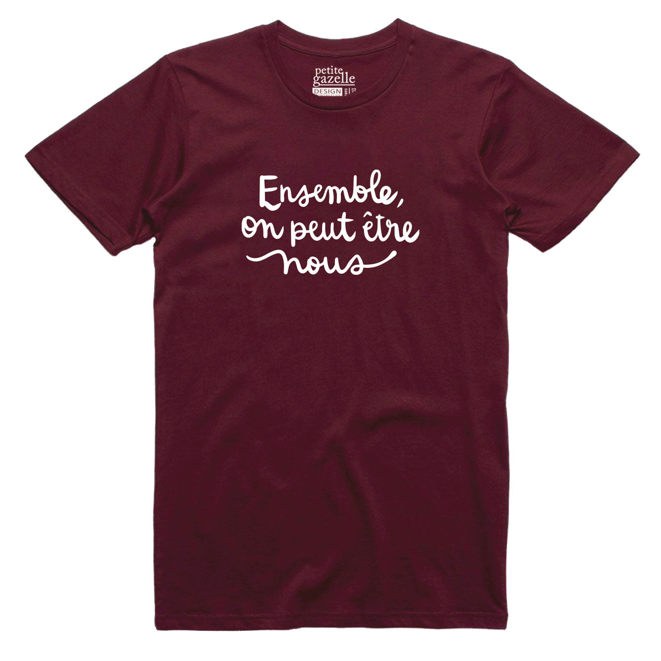 TSHIRT COL ROND | Mélissa Perron - Ensemble on peut être nous