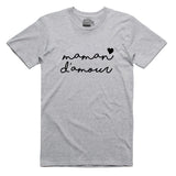 T-shirt unisexe col rond | Maman d'amour