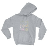 HOODIE |  Holographique Je me gère sweet fuck all