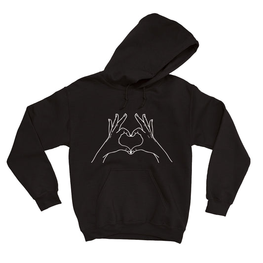 HOODIE | Coeur - Coton Ouaté à Capuchon - Petite Gazelle Atelier