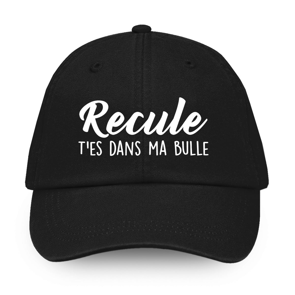 Recule t'es dans ma bulle - Casquette - Petite Gazelle Atelier