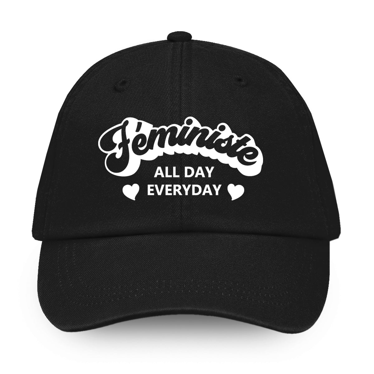 Féministe All Day Everyday - Casquette - Petite Gazelle Atelier