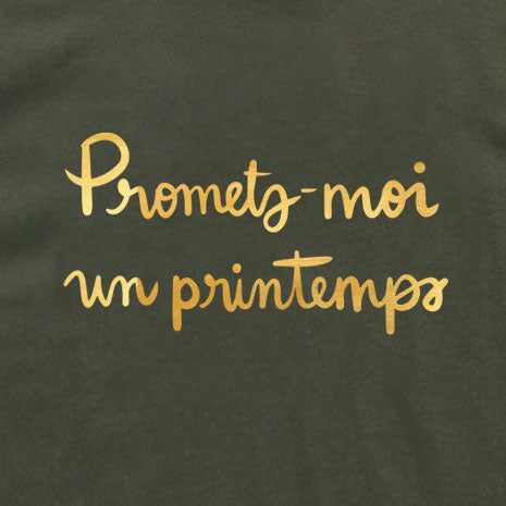 TSHIRT COL ROND | Mélissa Perron - Promets-moi un printemps