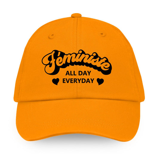 Féministe All Day Everyday - Casquette - Petite Gazelle Atelier