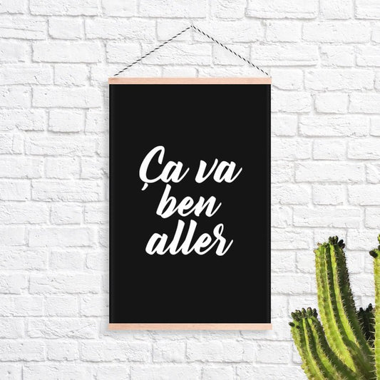 BANNIÈRE | Ça va ben aller - T-shirt Unisexe Col Rond - Petite Gazelle Atelier