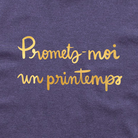TSHIRT COL ROND | Mélissa Perron - Promets-moi un printemps