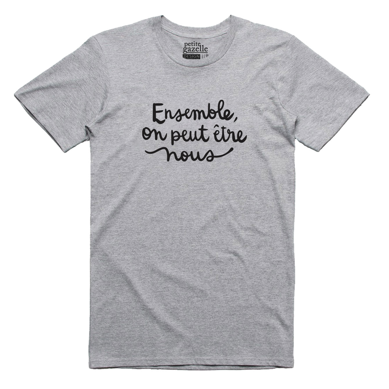 TSHIRT COL ROND | Mélissa Perron - Ensemble on peut être nous