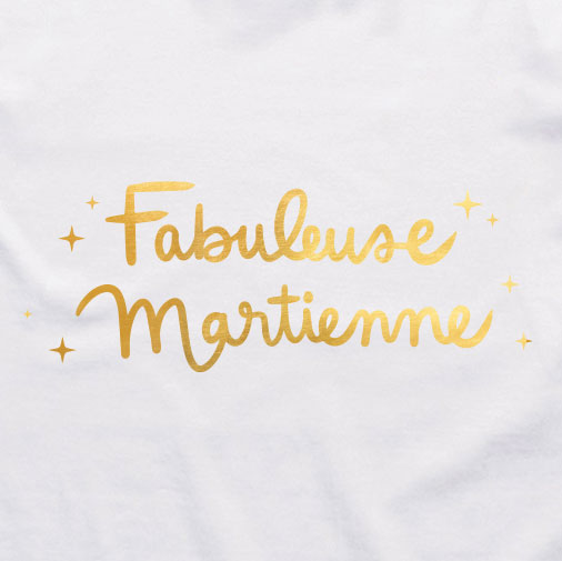 TSHIRT COL ROND | Mélissa Perron - Fabuleuse Martienne