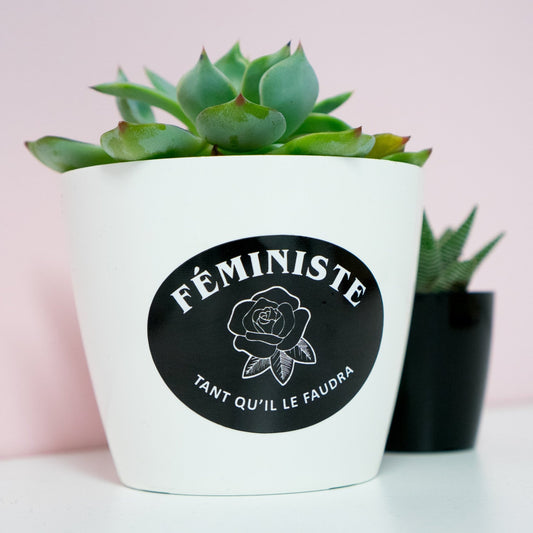 Féministe tant qu'il le faudra - Accessoires - Petite Gazelle Atelier