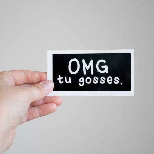 OMG Tu gosses - Accessoires - Petite Gazelle Atelier