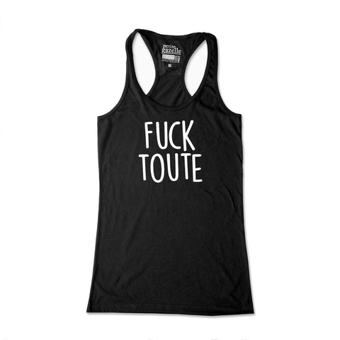 Camisole noire pour femmes Fuck Toute