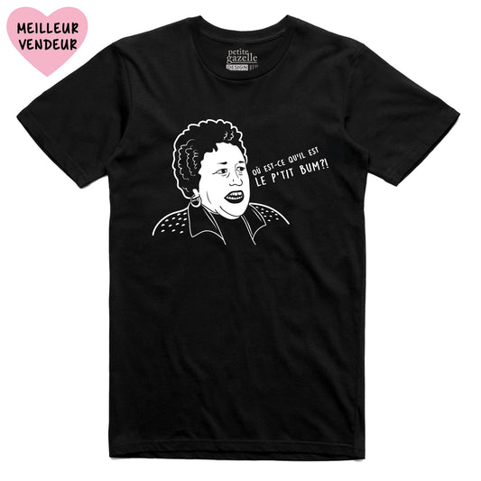 T - SHIRT COL ROND | Le p'tit bum - T-shirt Unisexe Col Rond - Petite Gazelle Atelier